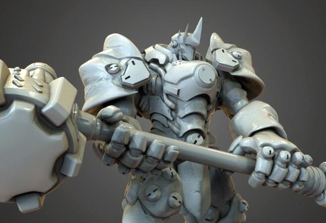 3D打印守望先鋒萊因哈特